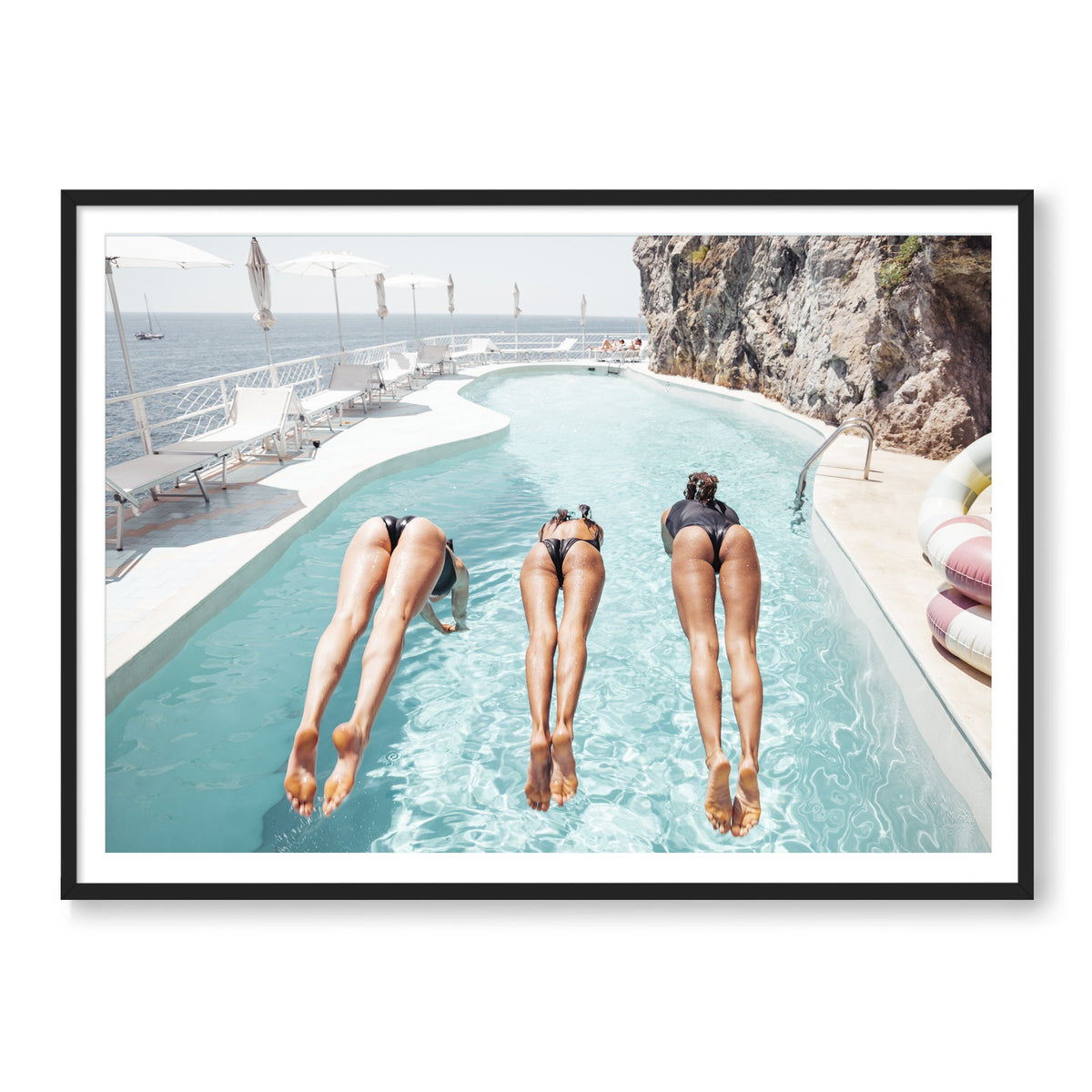 Divers In Amalfi