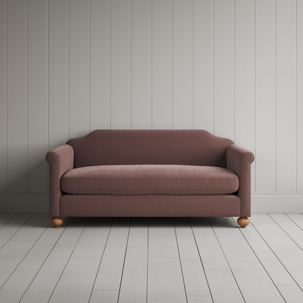 Dolittle 2 Seater Sofa in Intelligent Velvet Dusky Pink