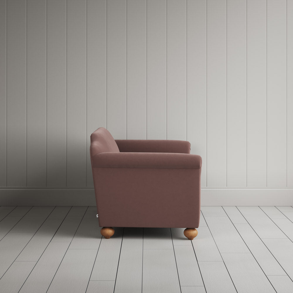 Dolittle 2 Seater Sofa in Intelligent Velvet Dusky Pink