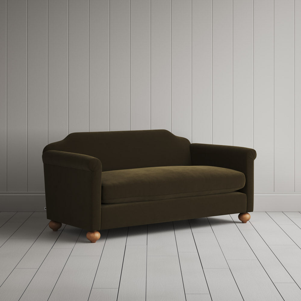Dolittle 2 Seater Sofa in Intelligent Velvet Seaweed