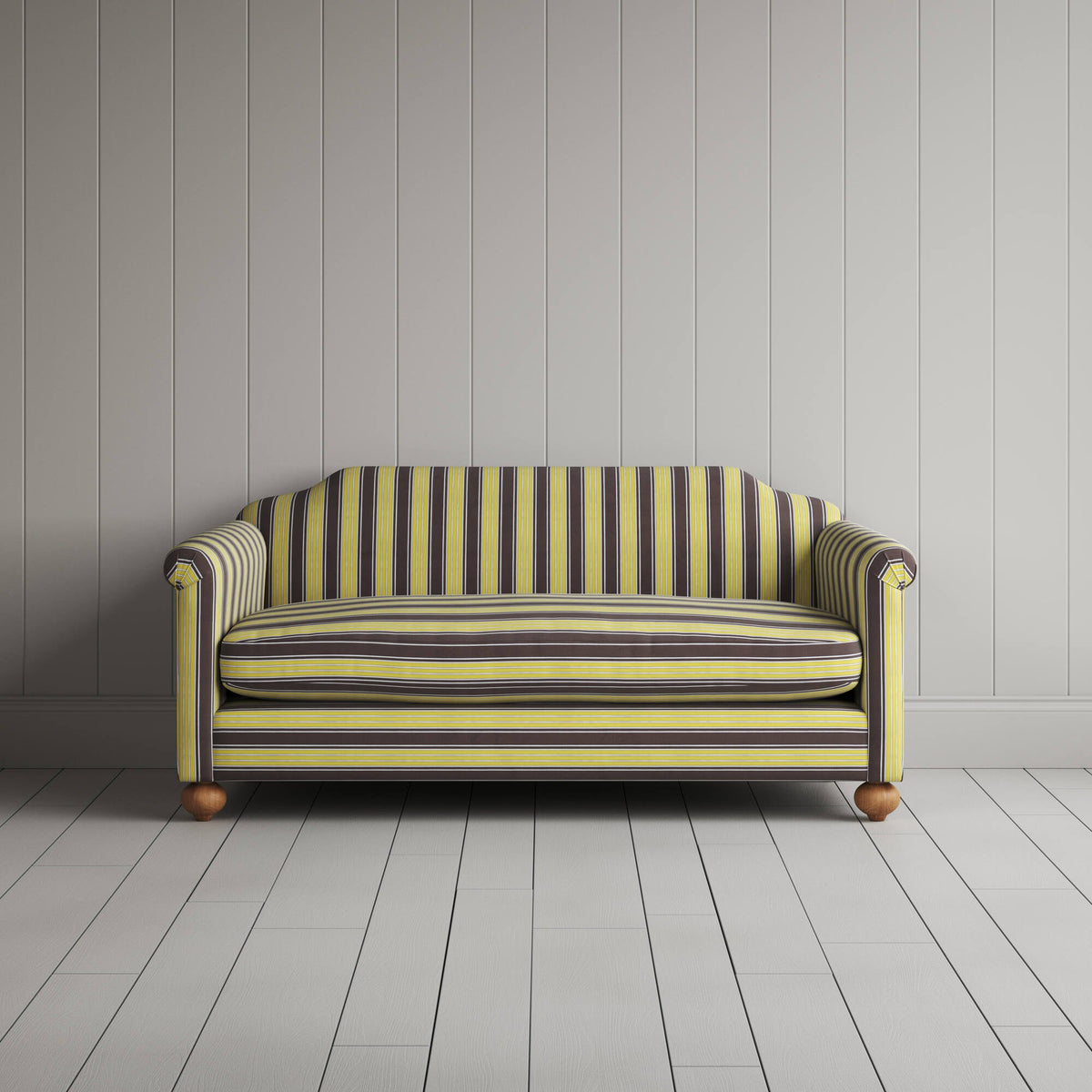 Dolittle 2 Seater Sofa in Regatta Cotton, Custard