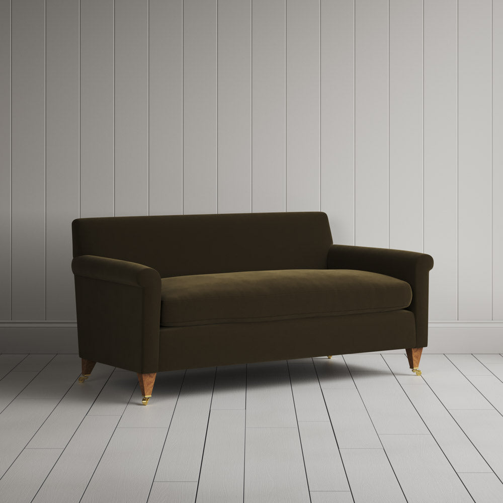 Idler 2 Seater Sofa in Intelligent Velvet Seaweed