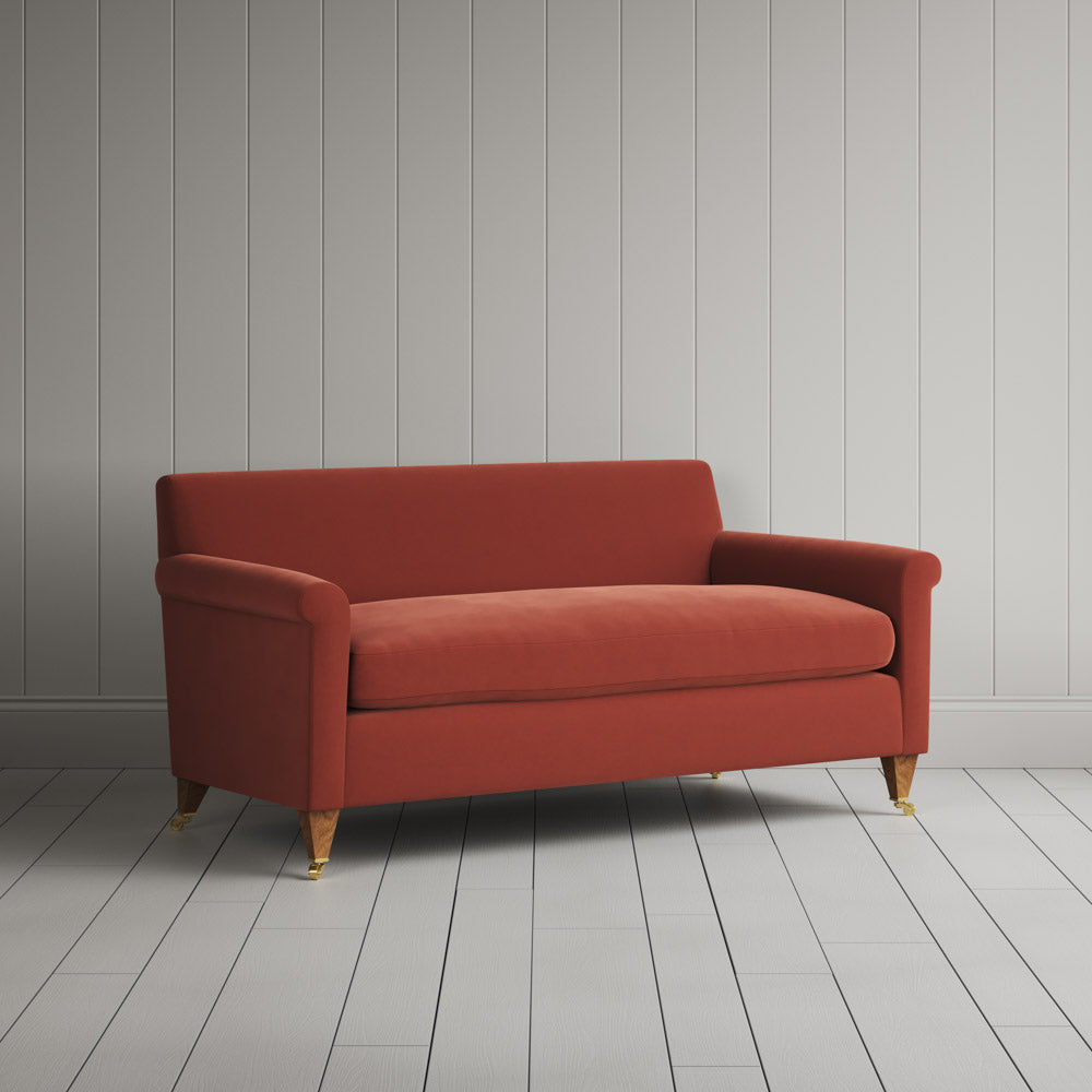 Idler 2 Seater Sofa in Intelligent Velvet Sienna
