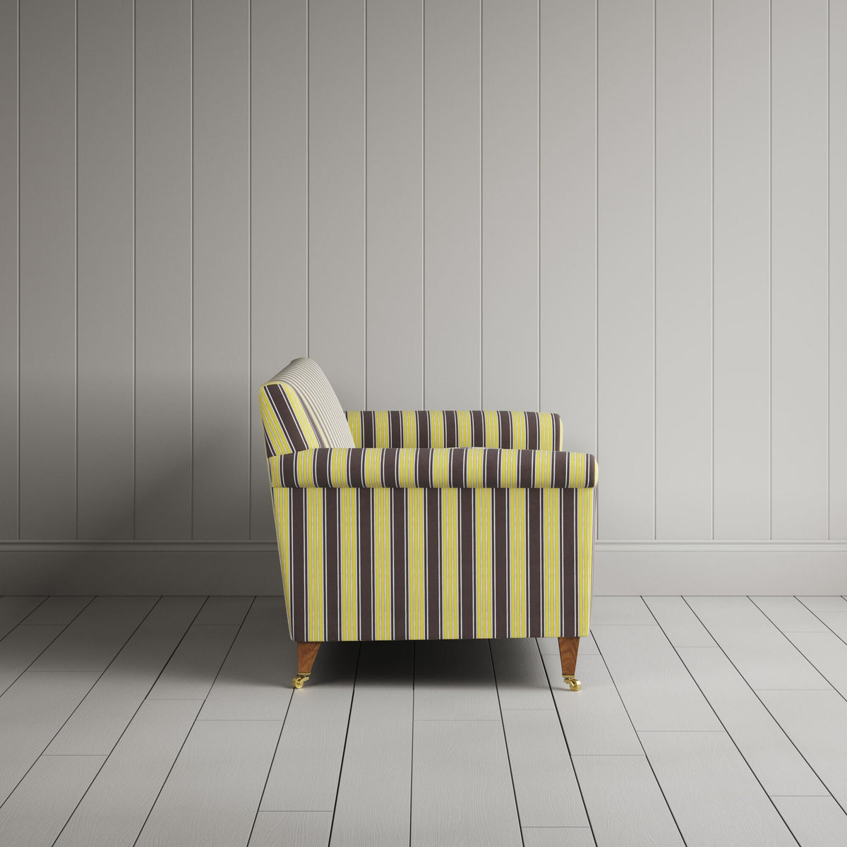 Idler 2 Seater Sofa in Regatta Cotton, Custard