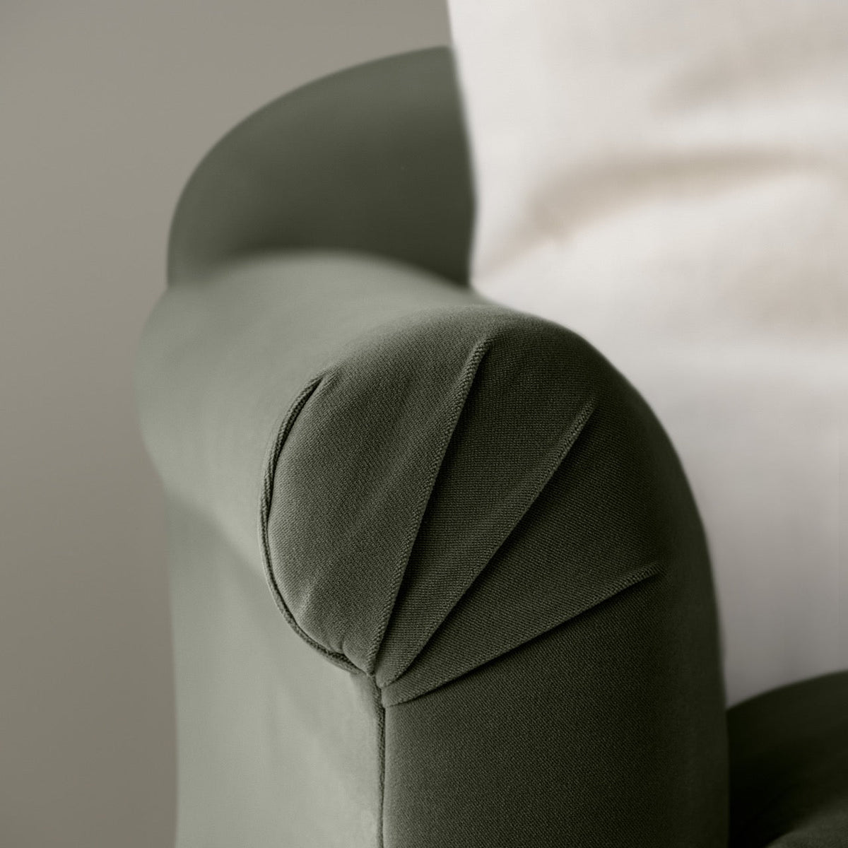 Dolittle 4 seater Sofa in Intelligent Velvet Seaweed