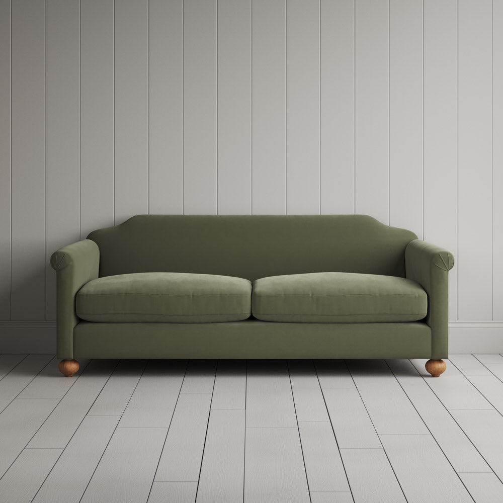Dolittle 3 Seater Sofa in Intelligent Velvet Green Tea