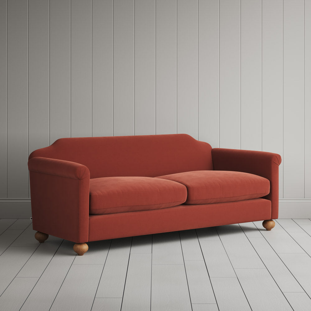 Dolittle 3 Seater Sofa in Intelligent Velvet Sienna