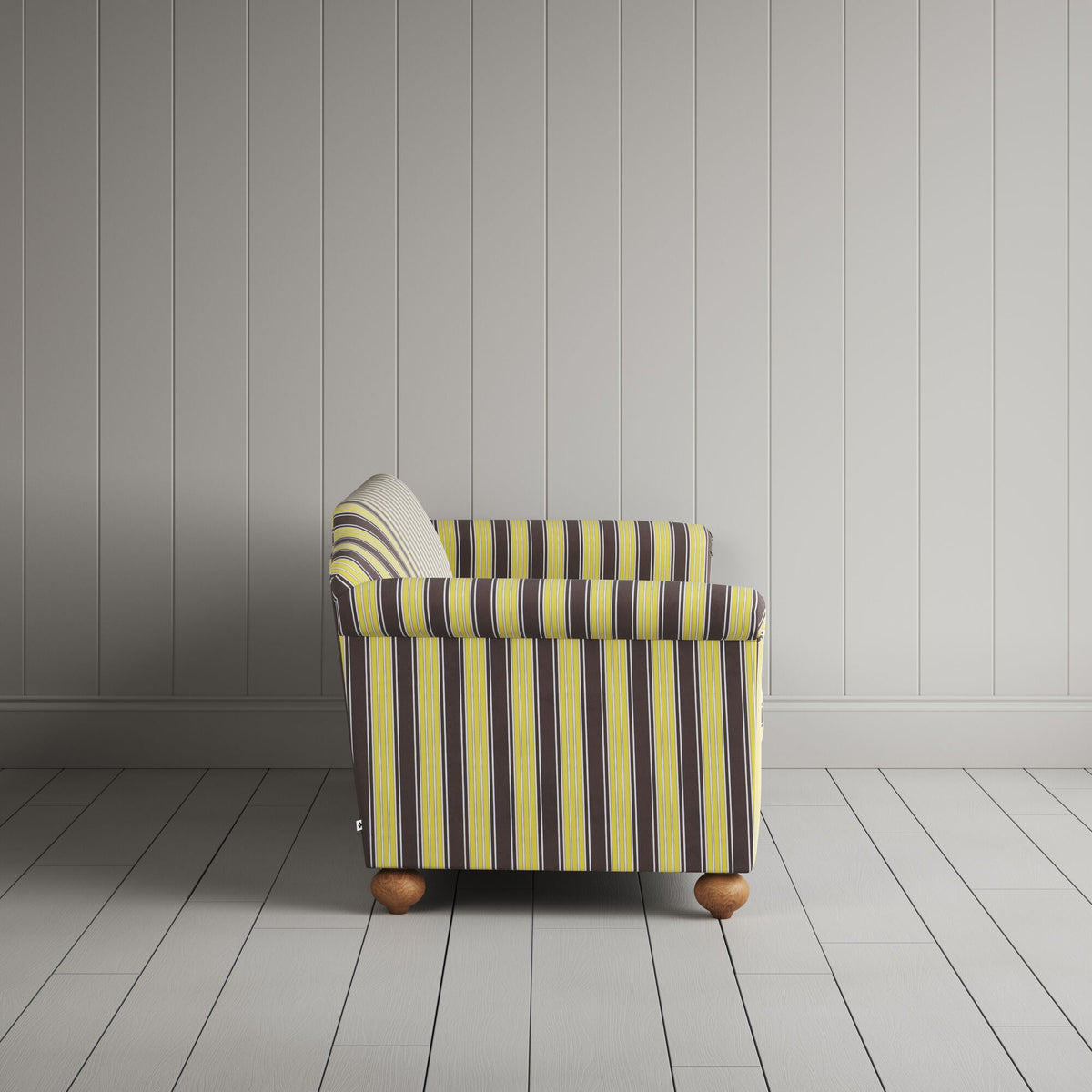 Dolittle 3 Seater Sofa in Regatta Cotton, Custard