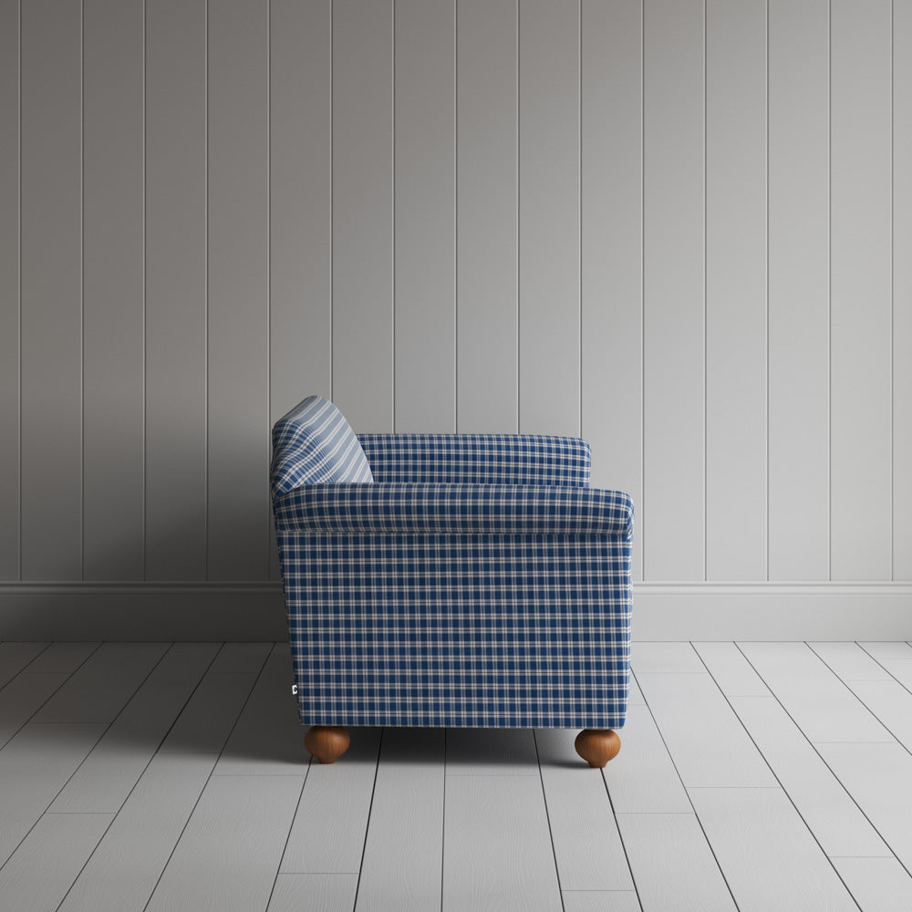 Dolittle 3 seater sofa in Well Plaid Frame and Classic Corduroy Tobacco Seat