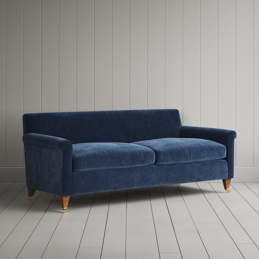 Idler 3 seater sofa in Classic Corduroy Twilight Blue