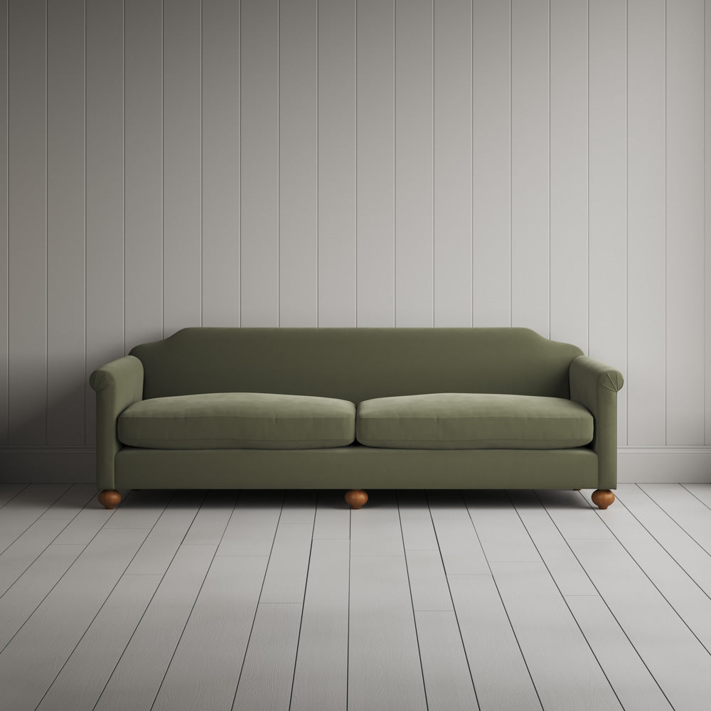 Dolittle 4 seater Sofa in Intelligent Velvet Green Tea