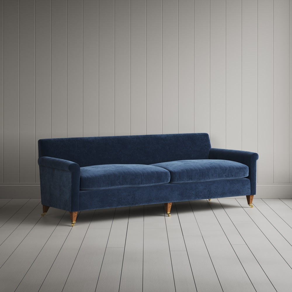 Idler 4 seater sofa in Classic Corduroy Twilight Blue