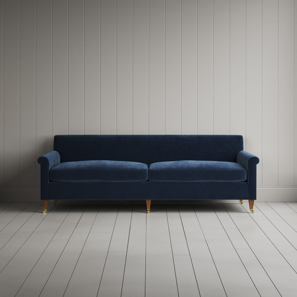 Idler 4 seater sofa in Classic Corduroy Twilight Blue