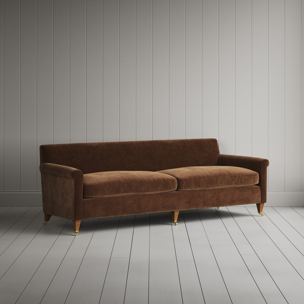 Idler 4 seater sofa in Classic Corduroy Tobacco