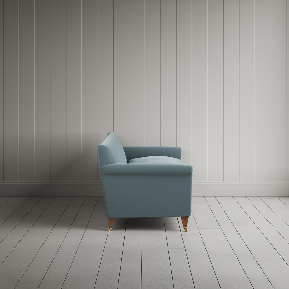 Idler 4 seater sofa in Intelligent Velvet Mineral