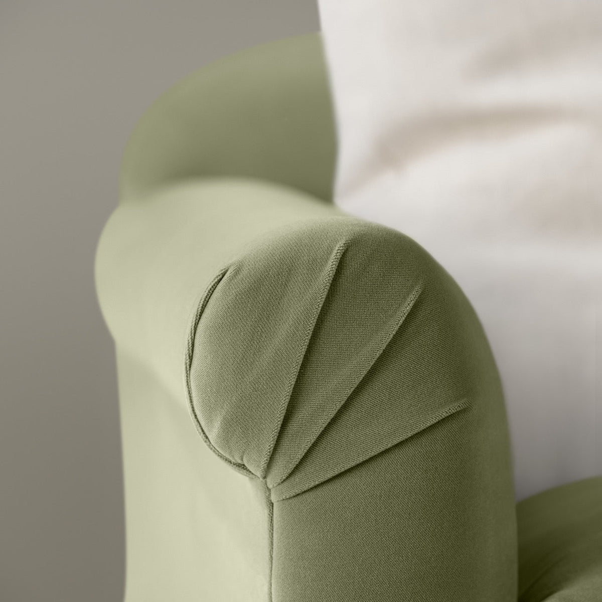 Dolittle 4 seater Sofa in Intelligent Velvet Green Tea
