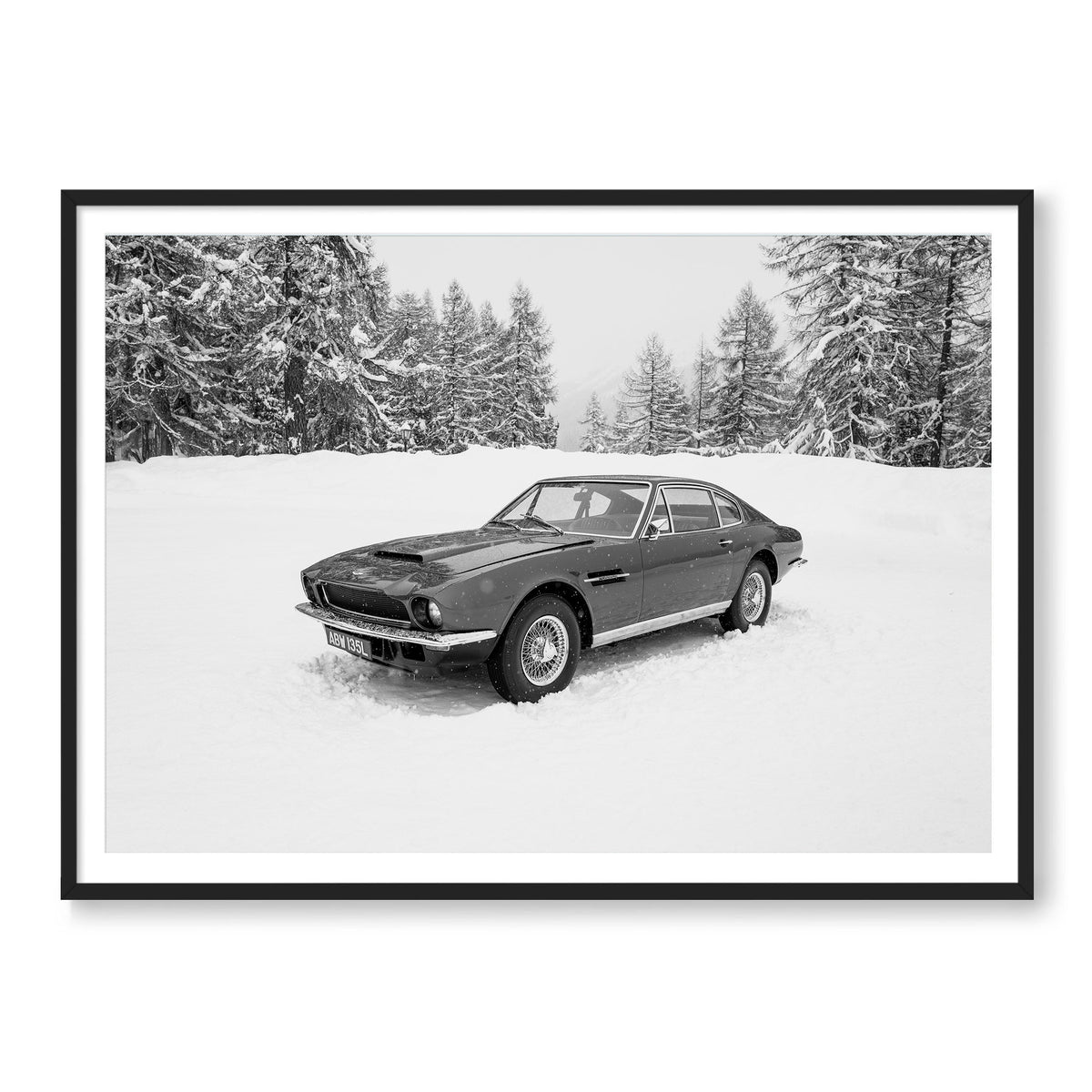 ASTON IN THE SNOW