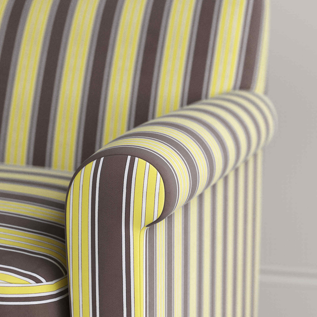 Idler 2 Seater Sofa in Regatta Cotton, Custard