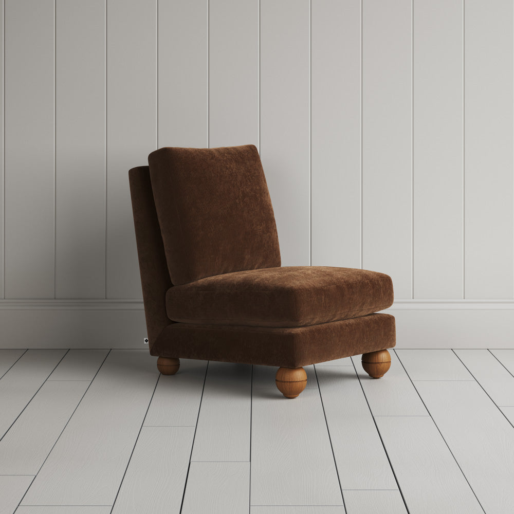 Perch Armchair in Classic Corduroy Tobacco