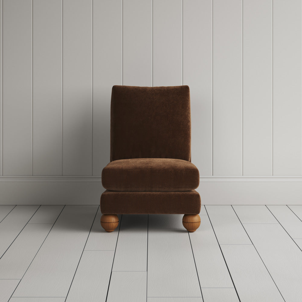 Perch Armchair in Classic Corduroy Tobacco