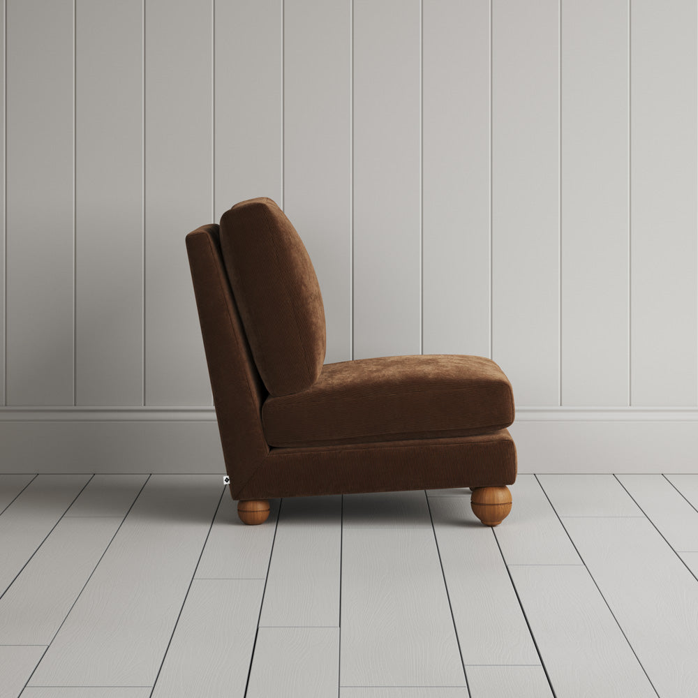 Perch Armchair in Classic Corduroy Tobacco