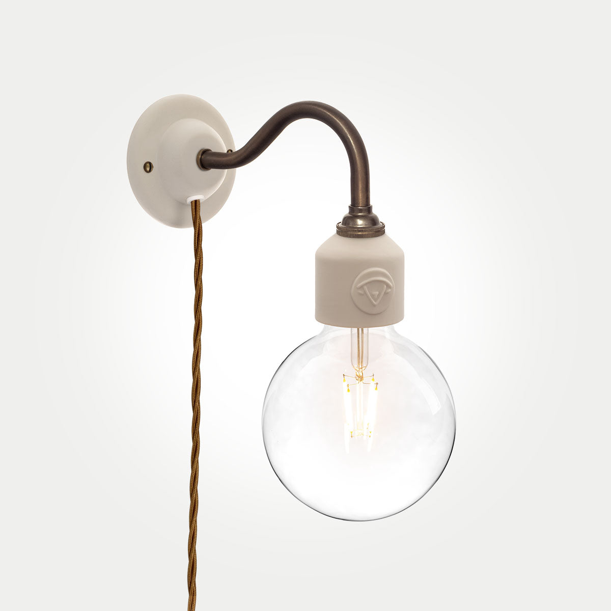 Bergholt Acanthus Plug-In Wall Light