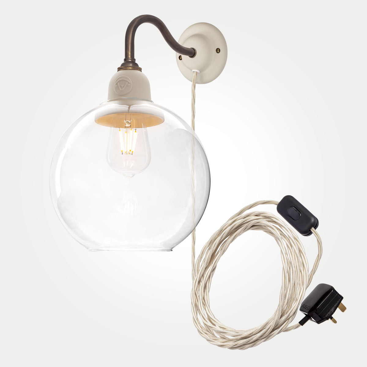 Bergholt Constable Plug-In Wall Light