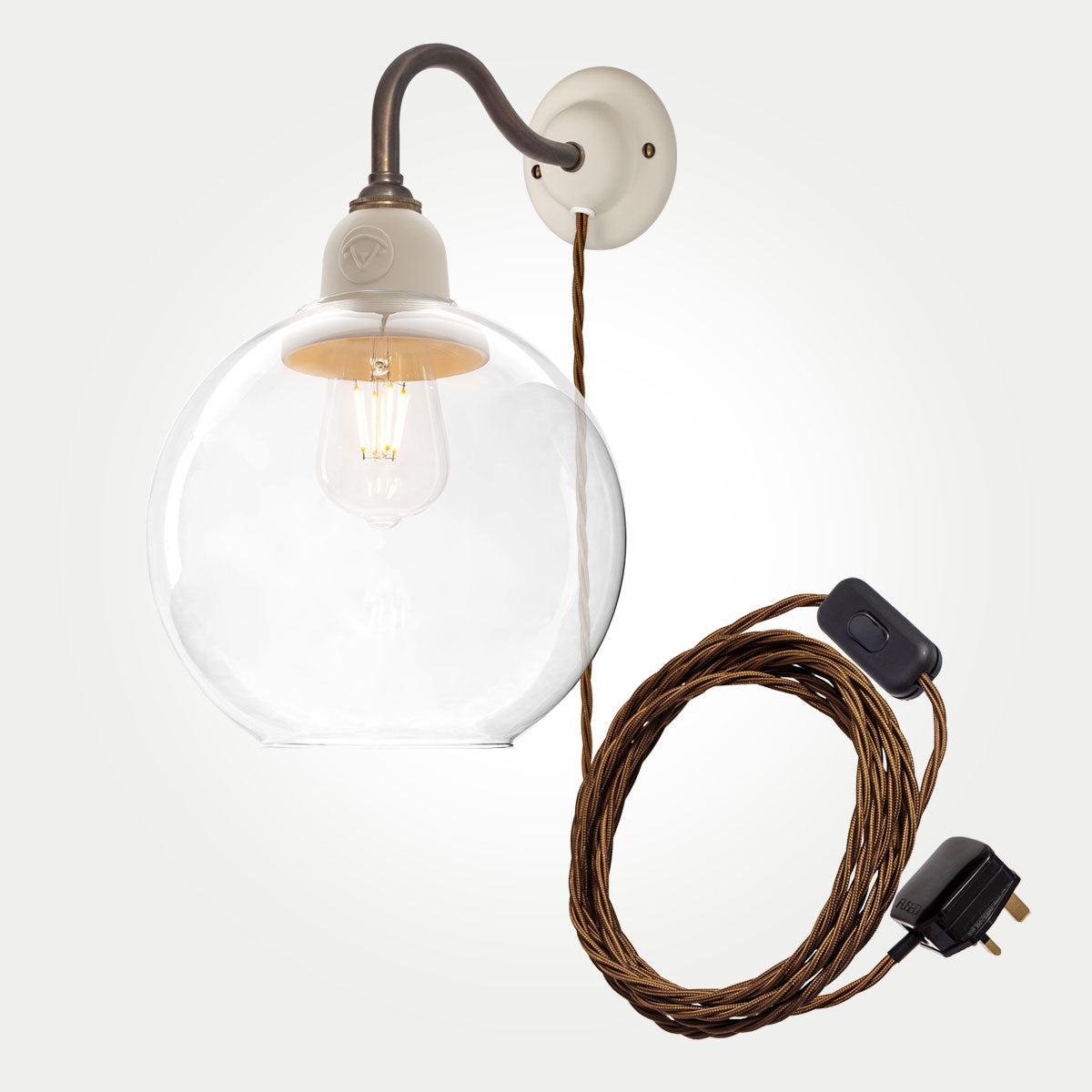 Bergholt Constable Plug-In Wall Light