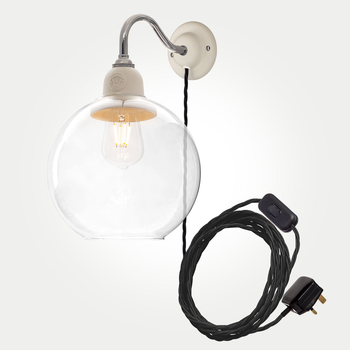 Bergholt Constable Plug-In Wall Light