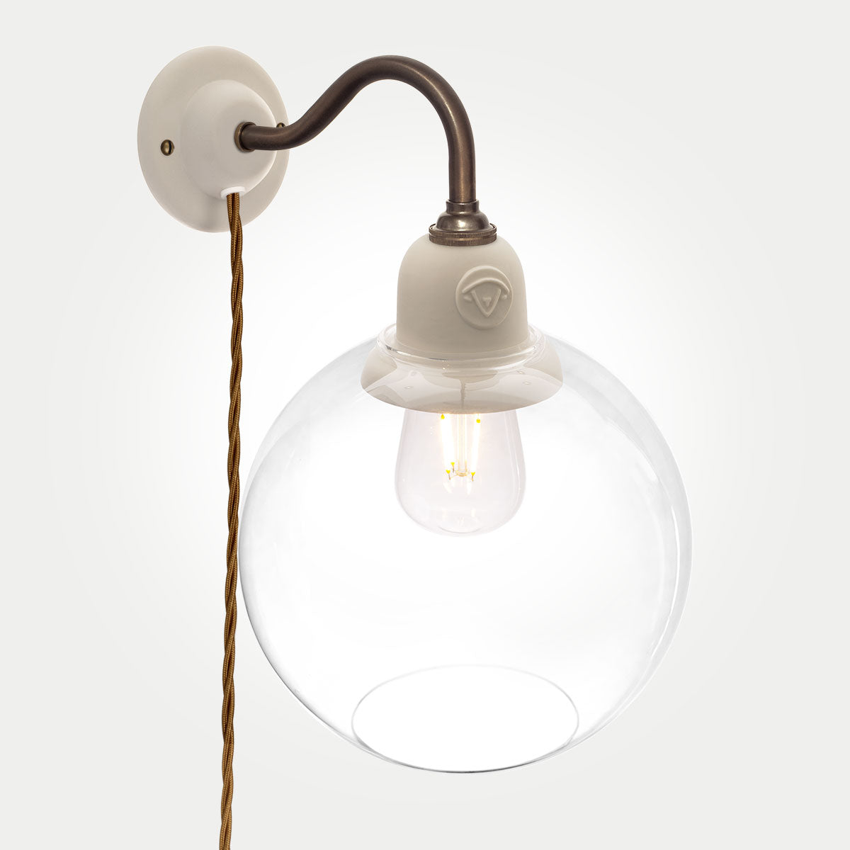 Bergholt Constable Plug-In Wall Light