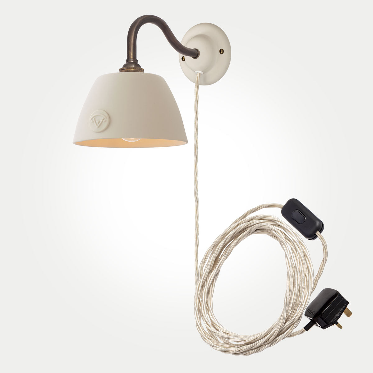 Bergholt Cottage Plug-In Wall Light