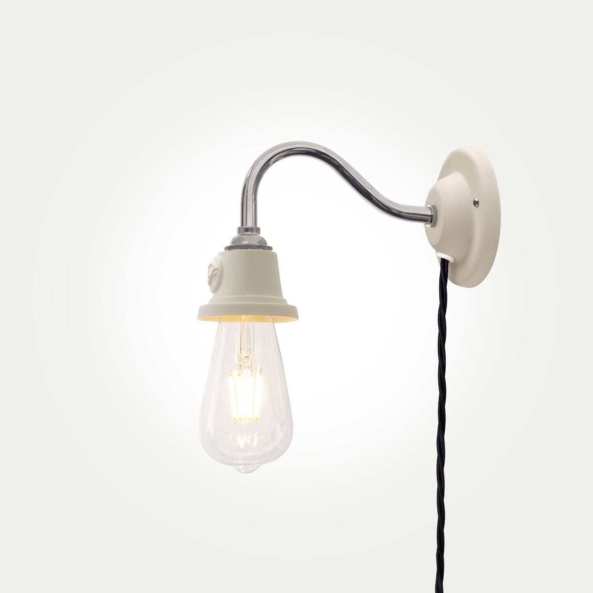 Bergholt Delphinium Plug-In Wall Light