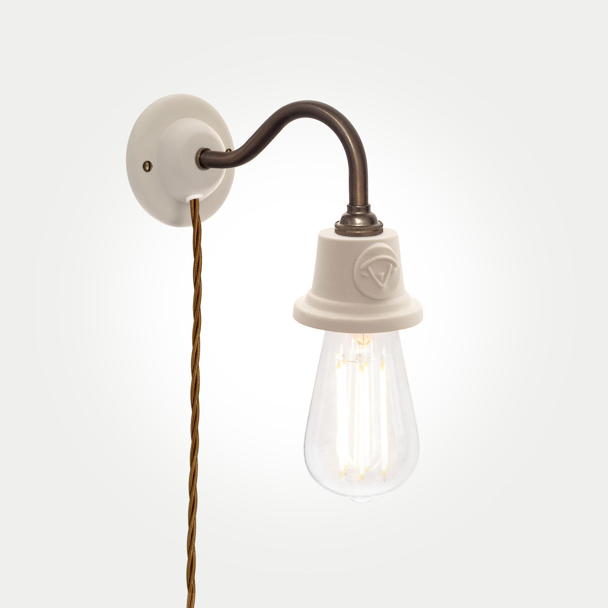 Bergholt Delphinium Plug-In Wall Light