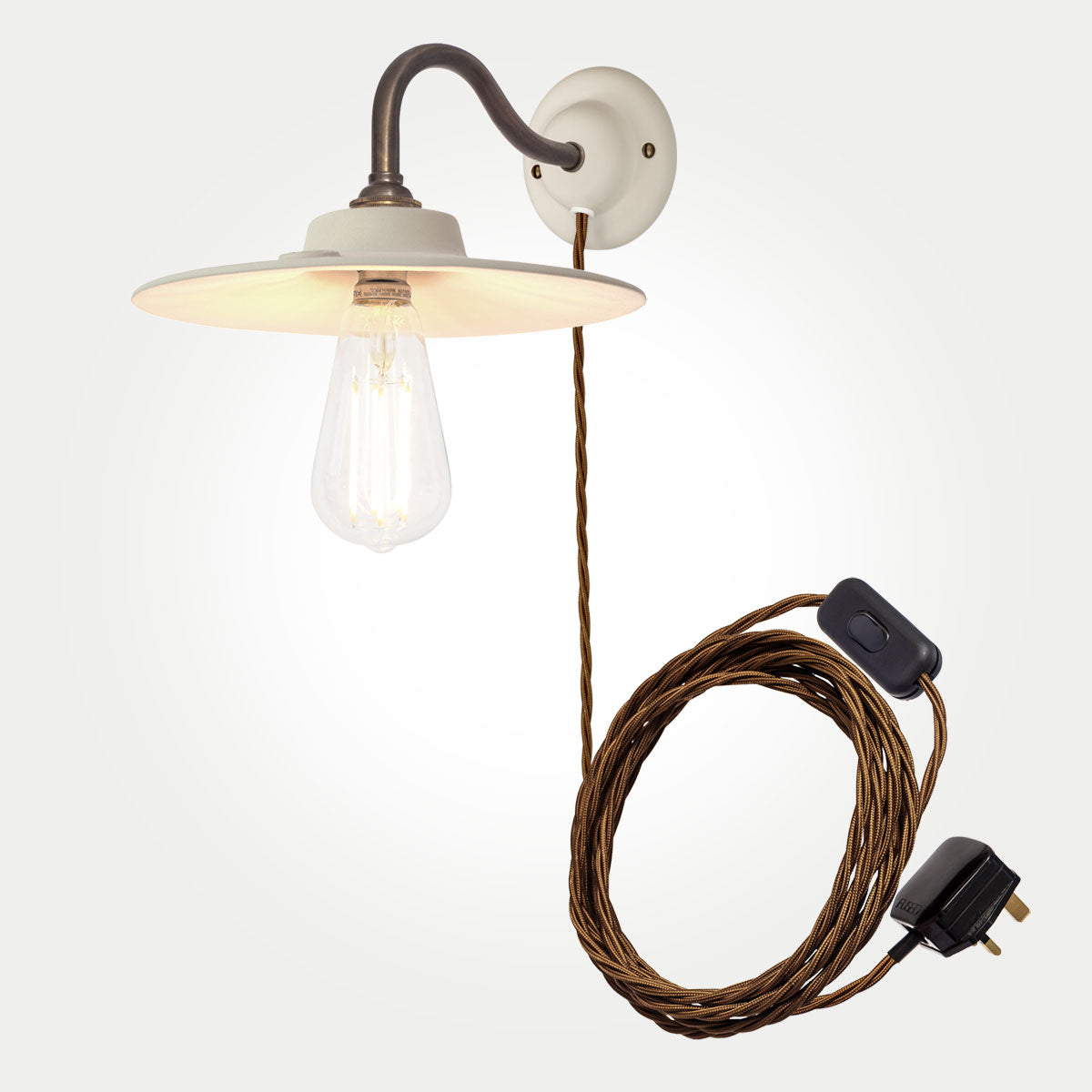 Bergholt Fonteyn Plug-In Wall Light
