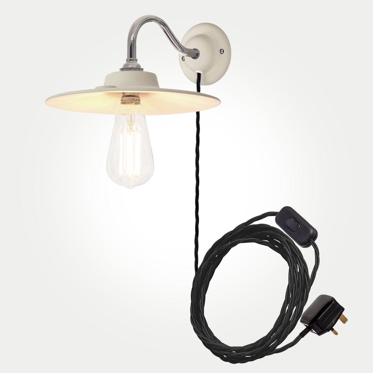 Bergholt Fonteyn Plug-In Wall Light