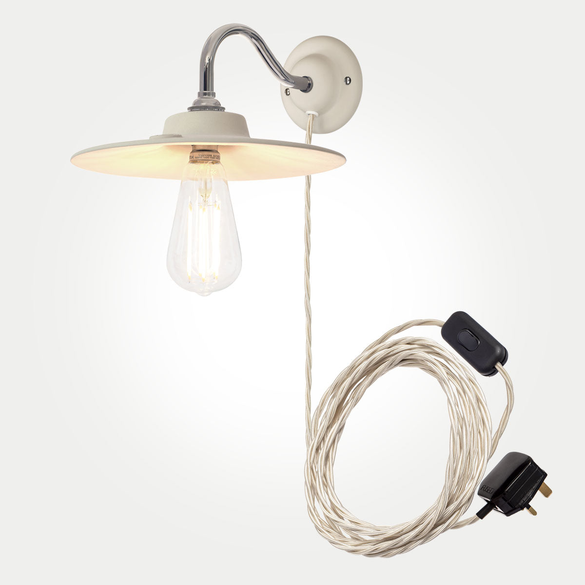 Bergholt Fonteyn Plug-In Wall Light