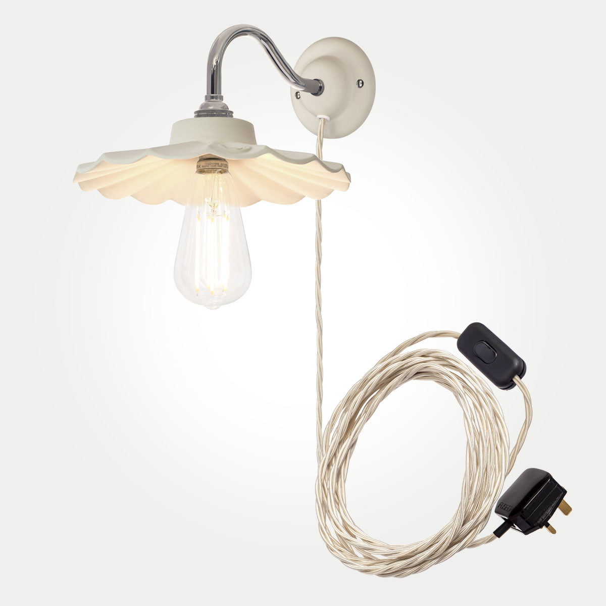 Bergholt Giselle Plug-In Wall Light