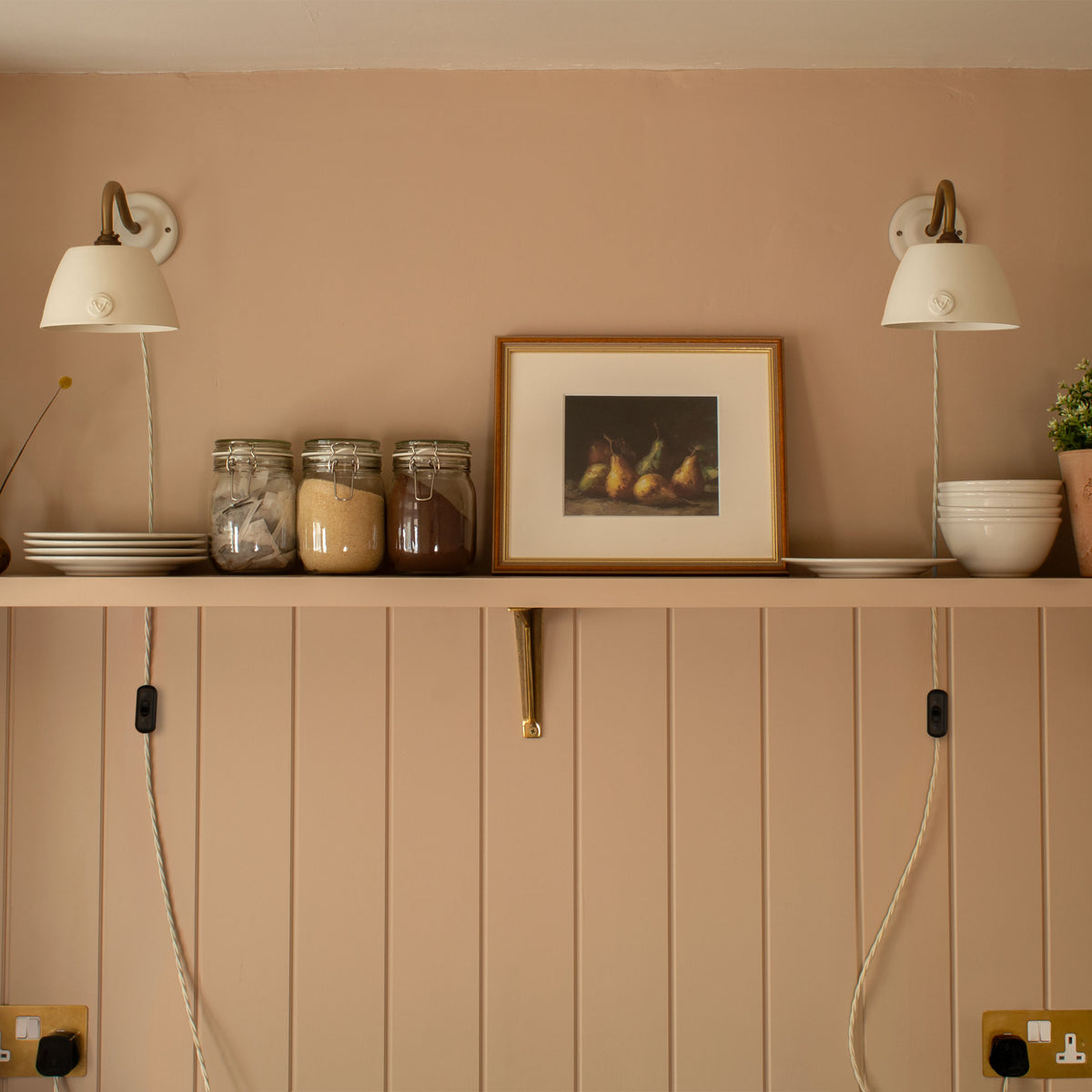 Bergholt Cottage Plug-In Wall Light