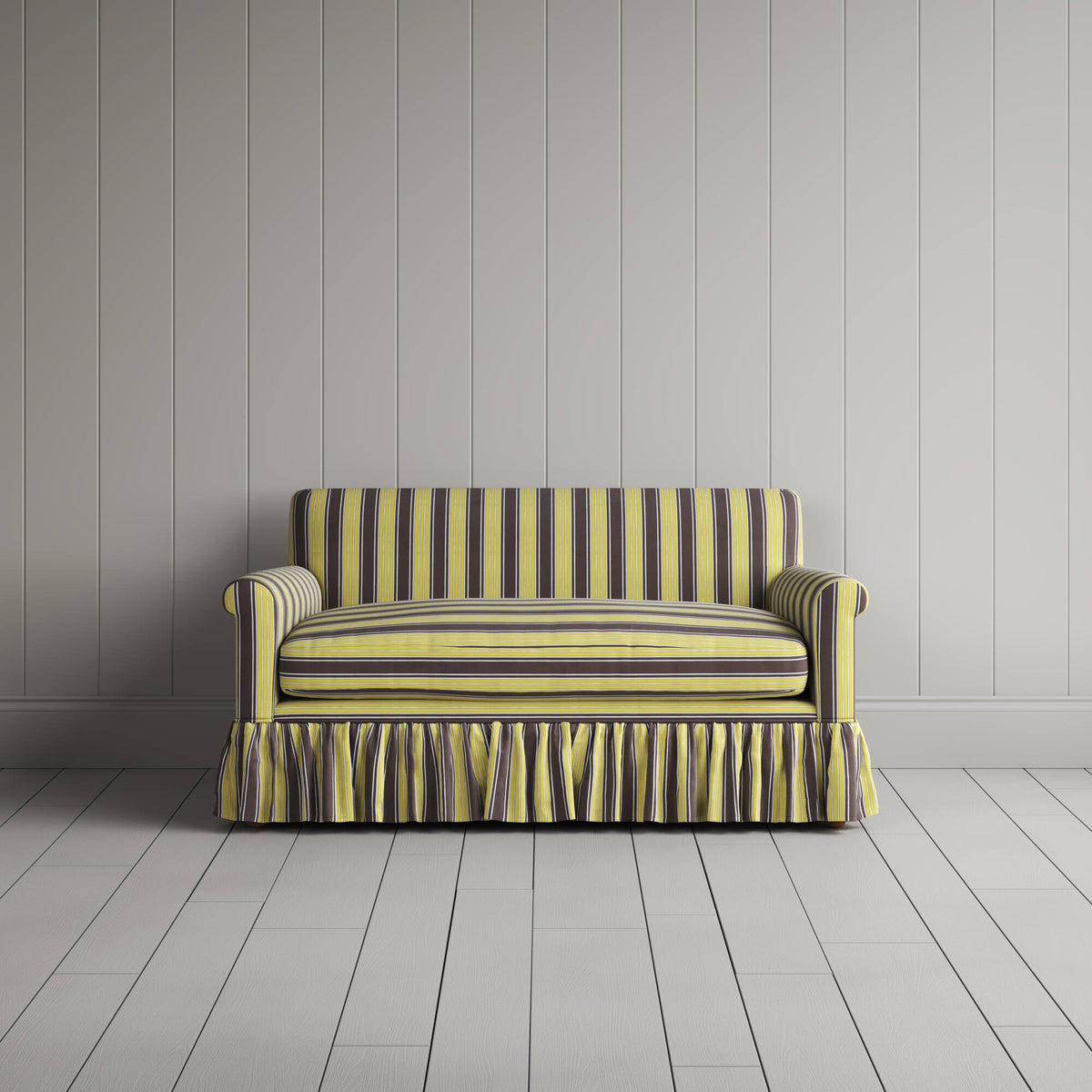 Curtain Call BIG LOVE Seat in Regatta Cotton, Custard