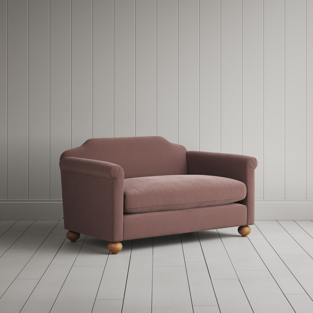 Idler BIG LOVE Seat in Intelligent Velvet Dusky Pink