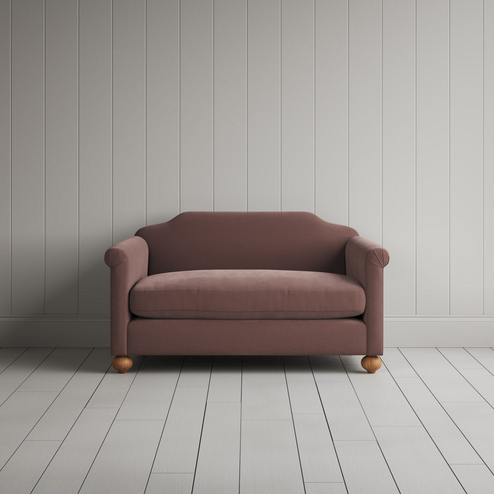 Dolittle BIG LOVE Seat in Intelligent Velvet Dusky Pink