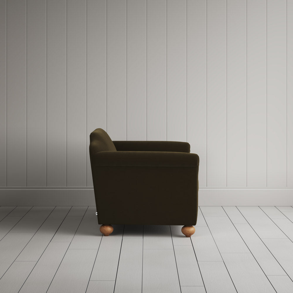 Dolittle BIG LOVE Seat in Intelligent Velvet Seaweed