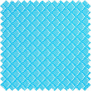 Blue Solid Fish Scale Fabric