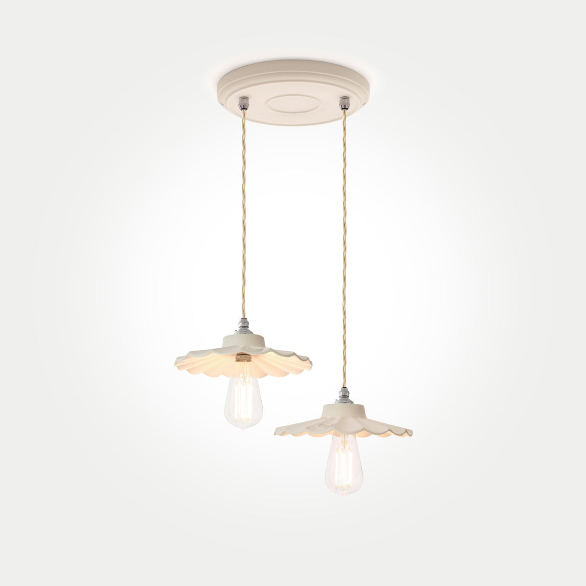 Giselle 2 Cluster Pendant Light