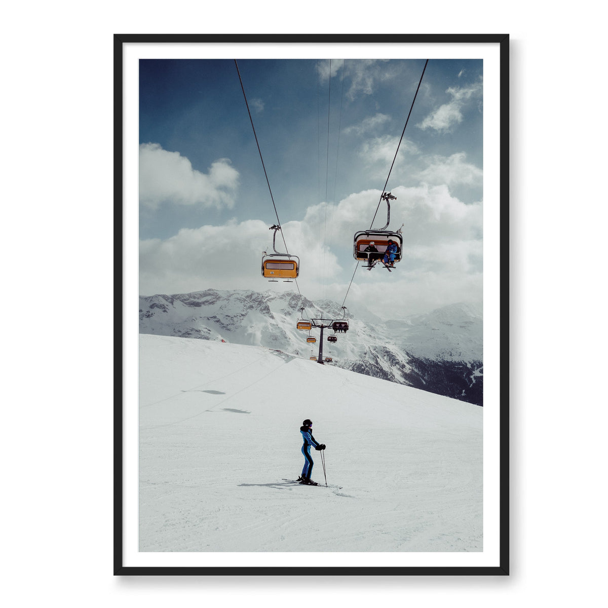 Skiing in St Moritz