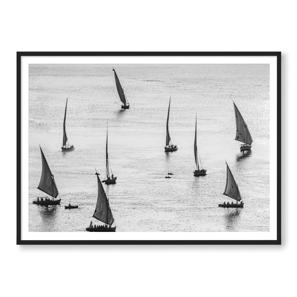 Sailboats In Egypt