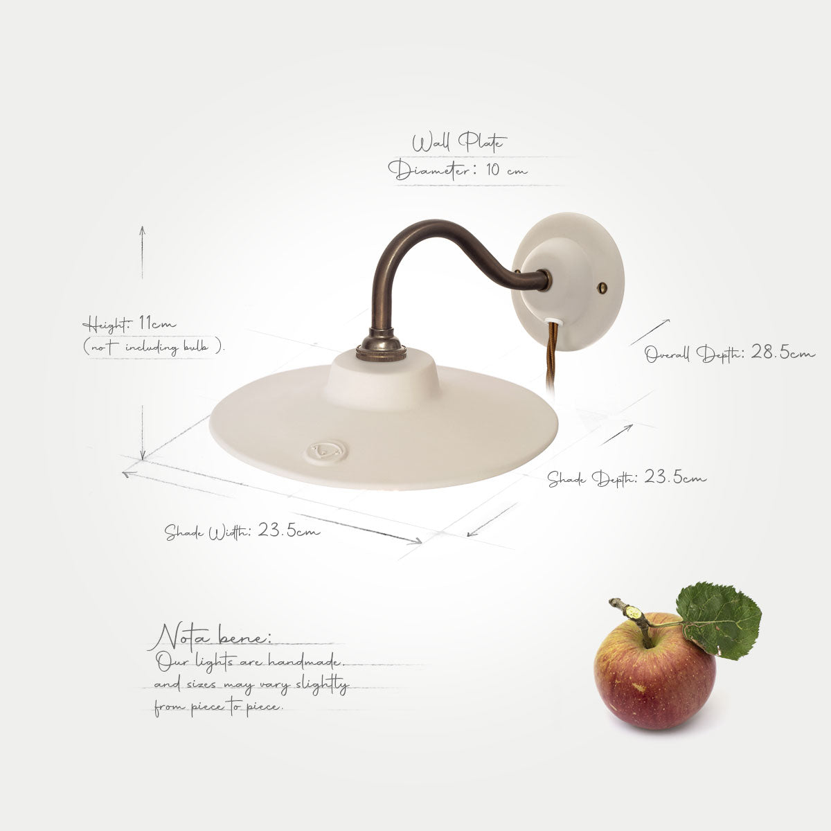 Bergholt Fonteyn Plug-In Wall Light
