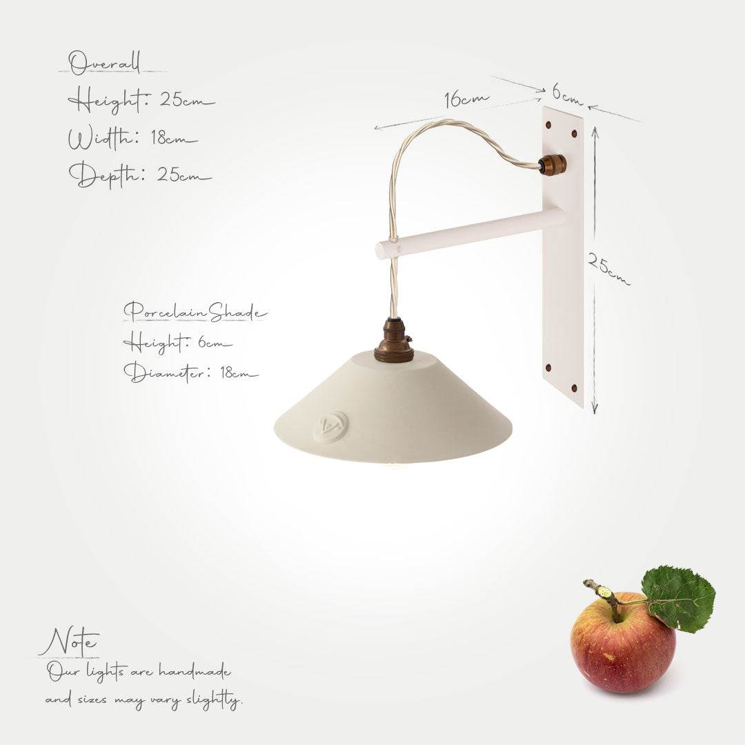 Flatford Small Keats Wall Light