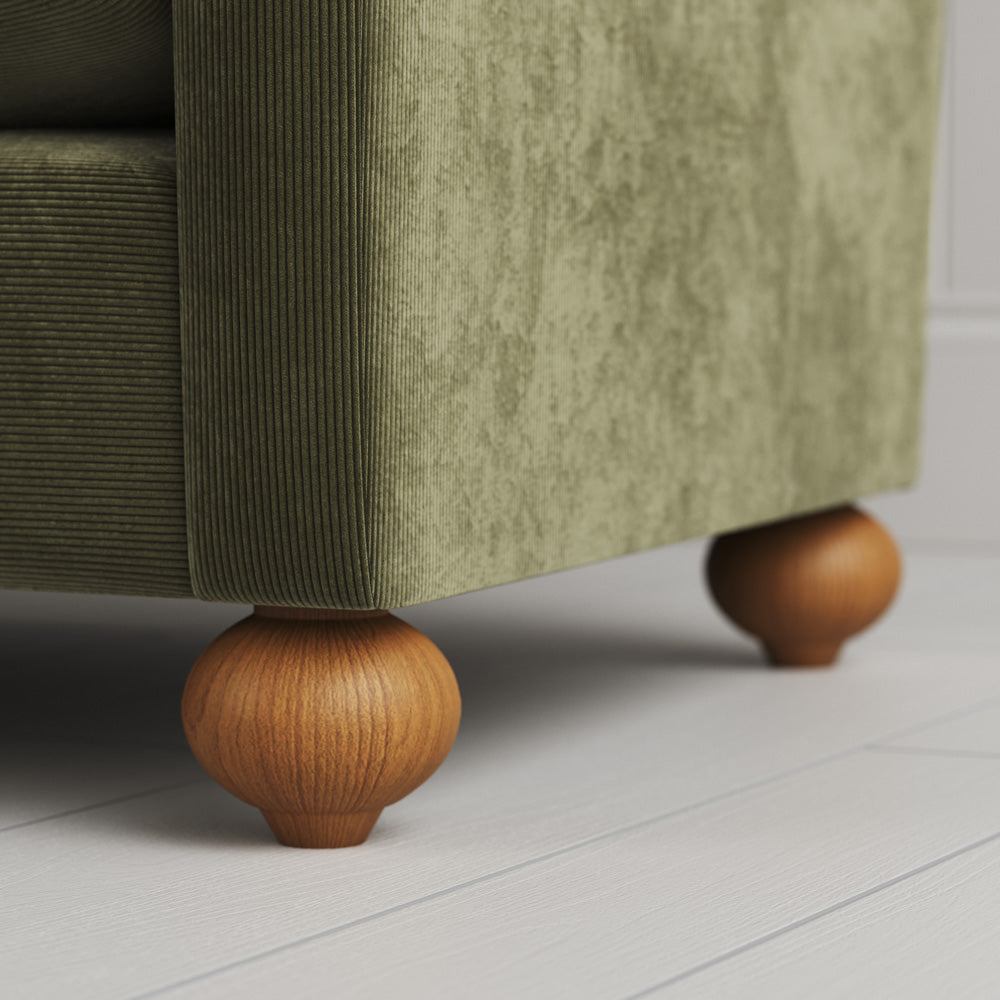 Dolittle 2 seater sofa in Classic Corduroy Caper