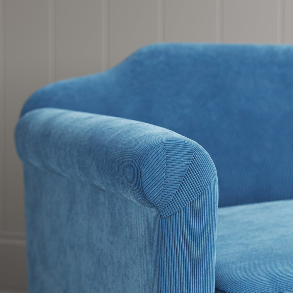 Dolittle 2 seater sofa in Classic Corduroy Harbour Blue